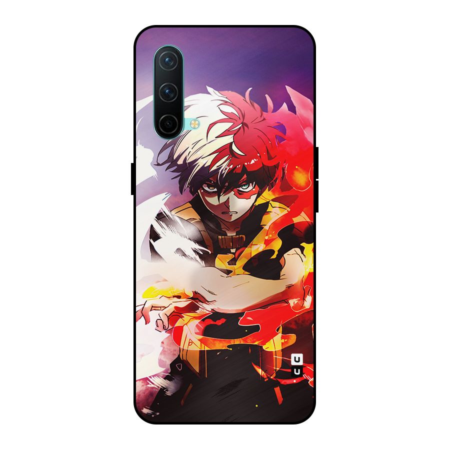 Todoroki Colors Metal Back Case for OnePlus Nord CE 5G