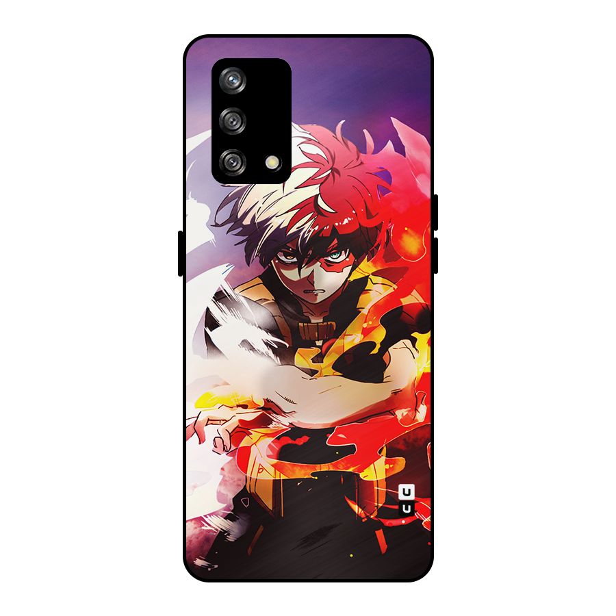 Todoroki Colors Metal Back Case for Oppo F19