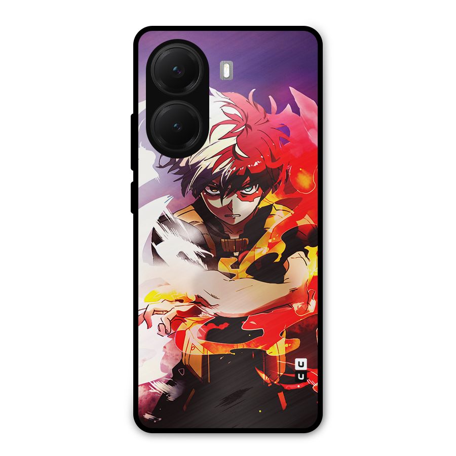 Todoroki Colors Metal Back Case for Poco X7 Pro