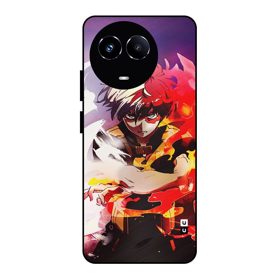 Todoroki Colors Metal Back Case for Realme 11 5G