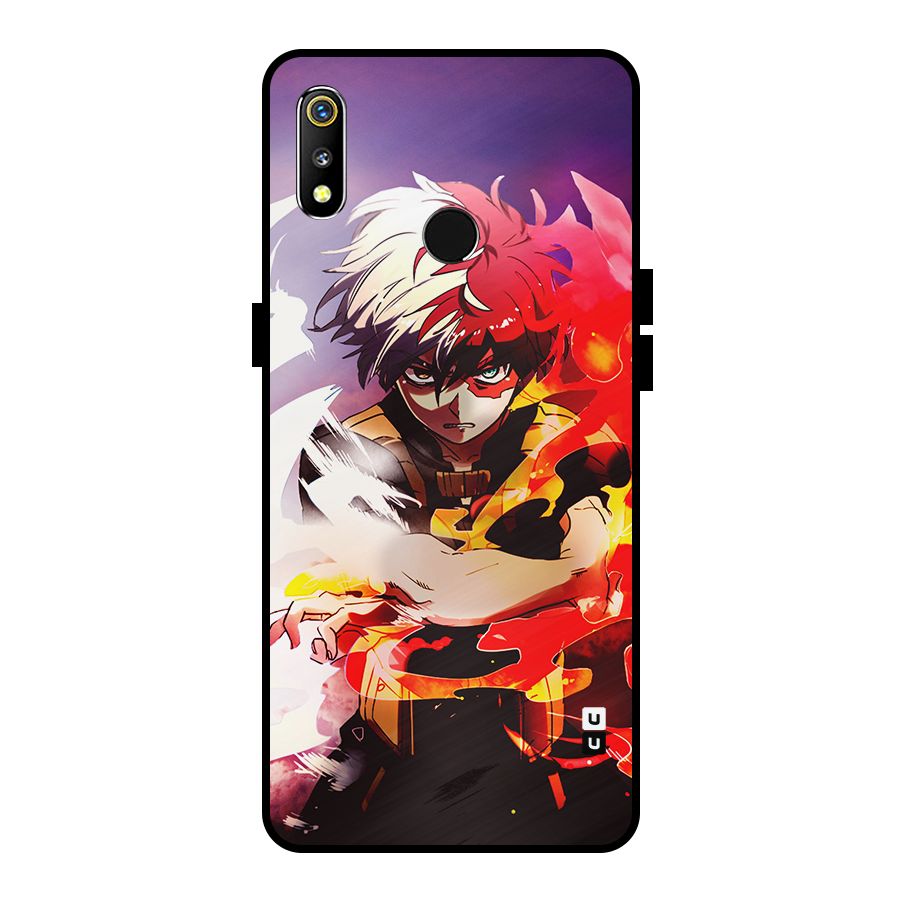 Todoroki Colors Metal Back Case for Realme 3