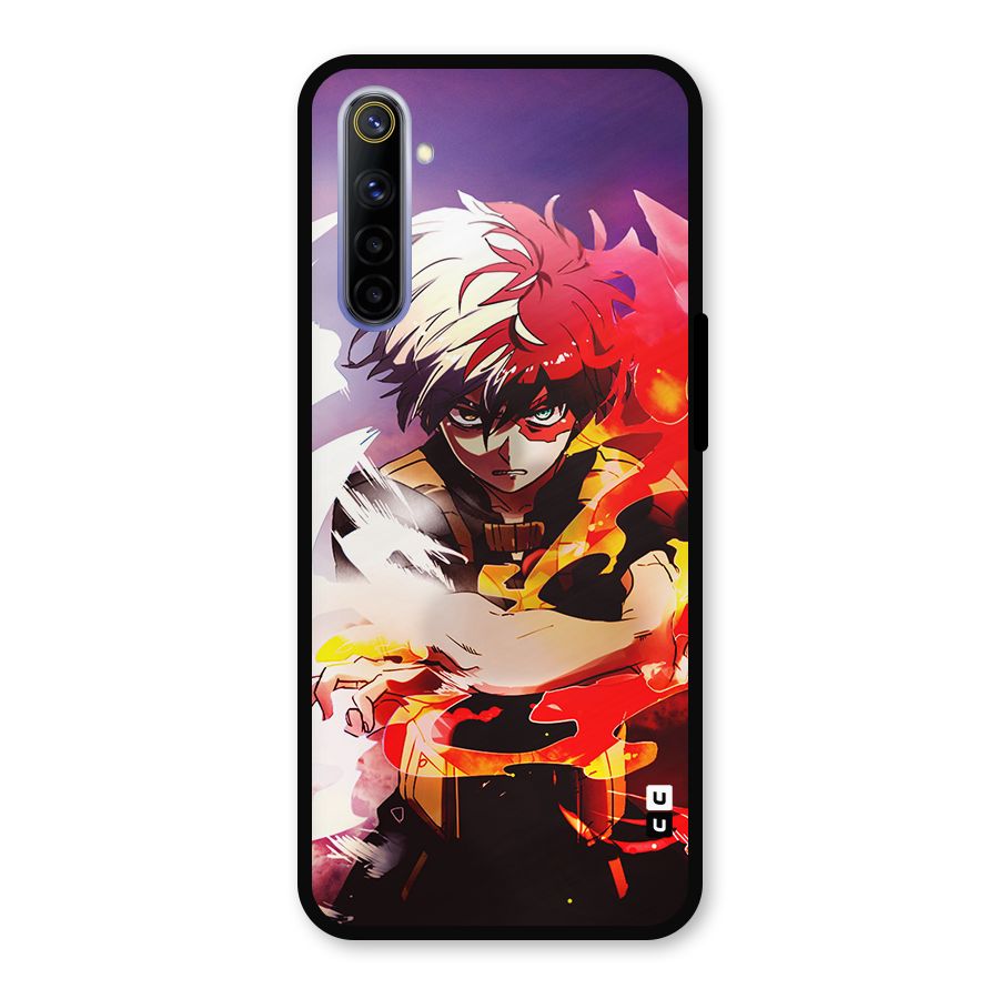 Todoroki Colors Metal Back Case for Realme 6i