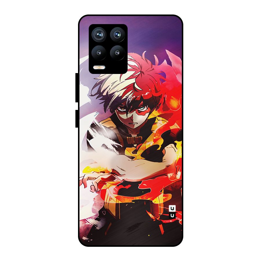Todoroki Colors Metal Back Case for Realme 8 Pro