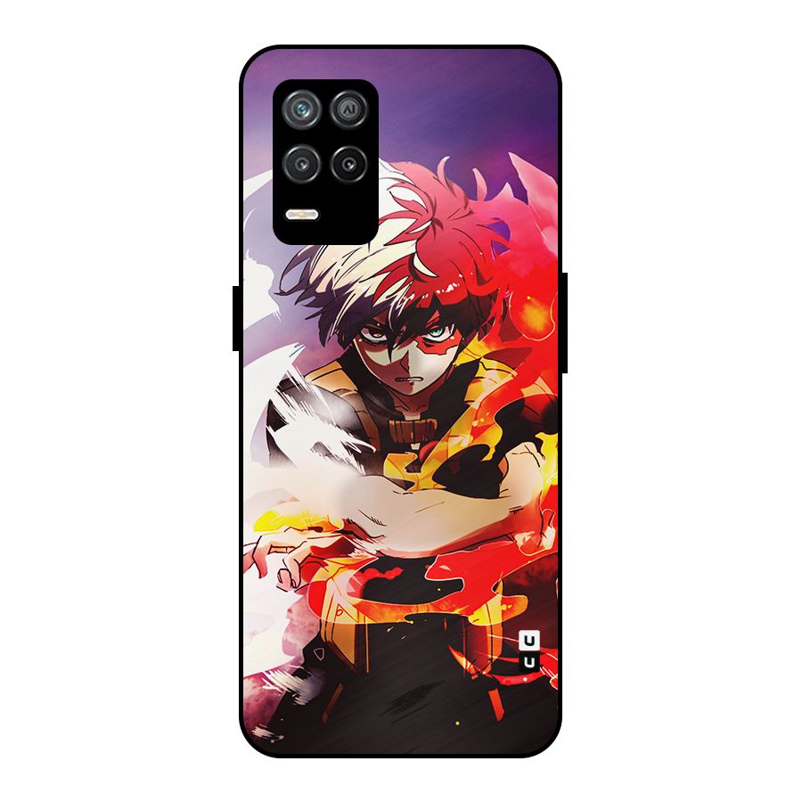 Todoroki Colors Metal Back Case for Realme 9 5G