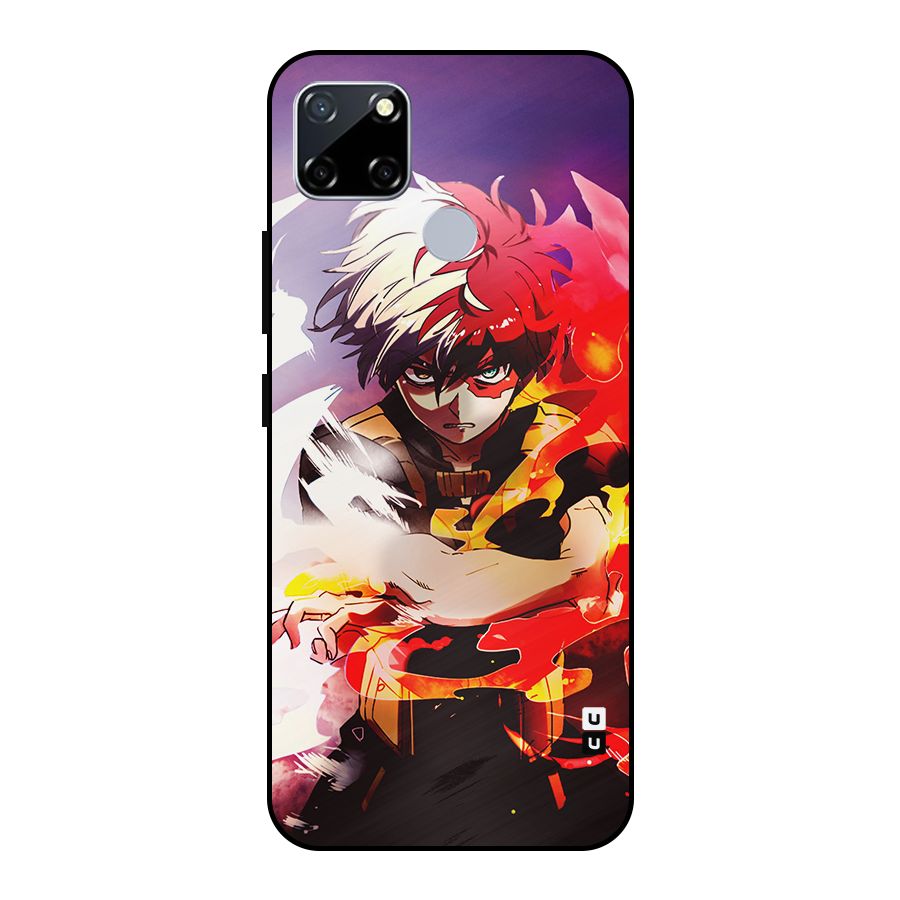 Todoroki Colors Metal Back Case for Realme Narzo 20