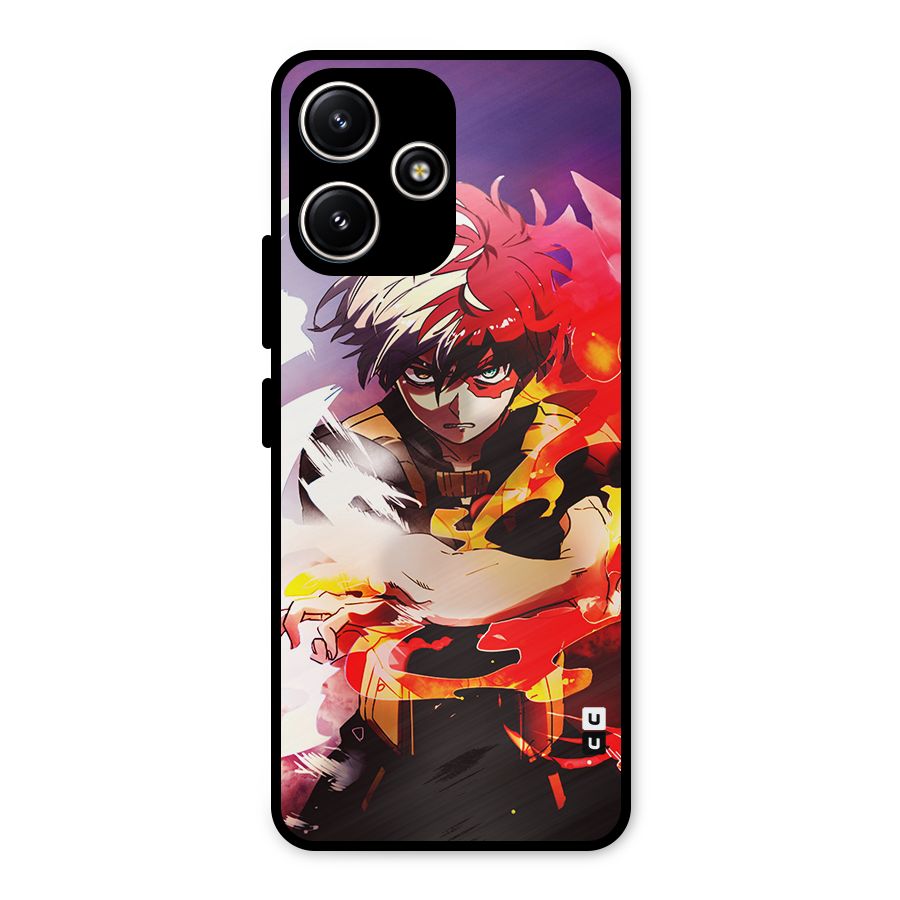 Todoroki Colors Metal Back Case for Redmi 12 5G