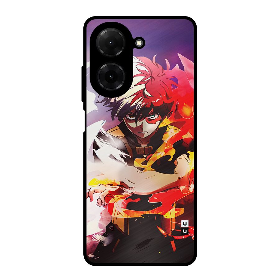 Todoroki Colors Metal Back Case for Redmi A5 4G