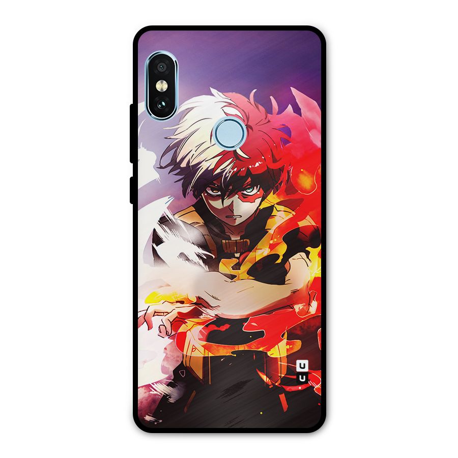 Todoroki Colors Metal Back Case for Redmi Note 5 Pro