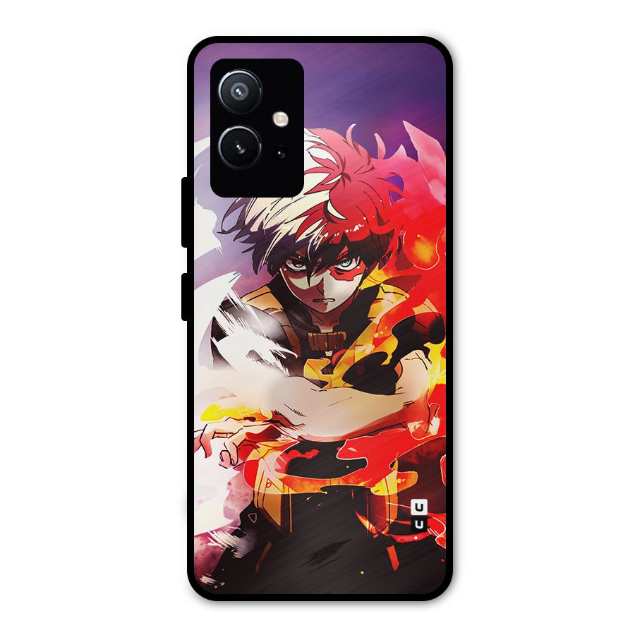 Todoroki Colors Metal Back Case for Vivo T1 5G