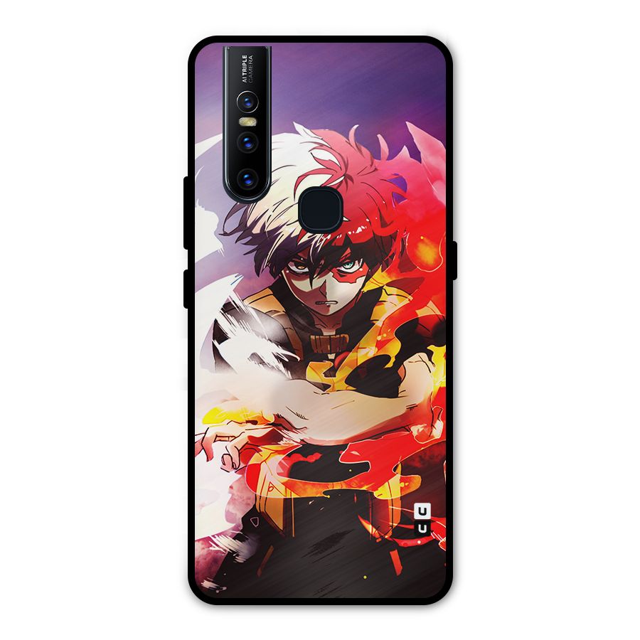 Todoroki Colors Metal Back Case for Vivo V15