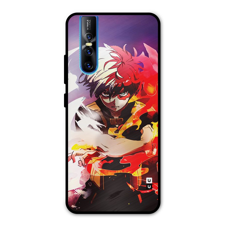 Todoroki Colors Metal Back Case for Vivo V15 Pro