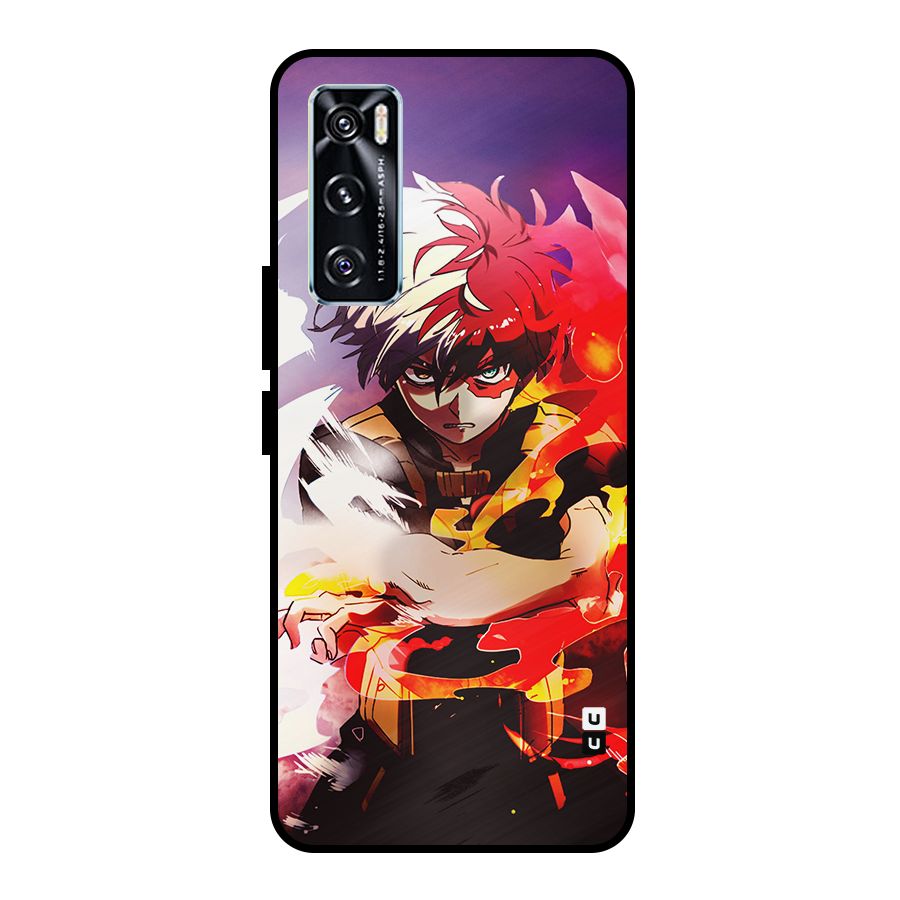 Todoroki Colors Metal Back Case for Vivo V20 SE