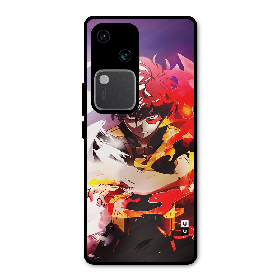 Todoroki Colors Metal Back Case for Vivo V30