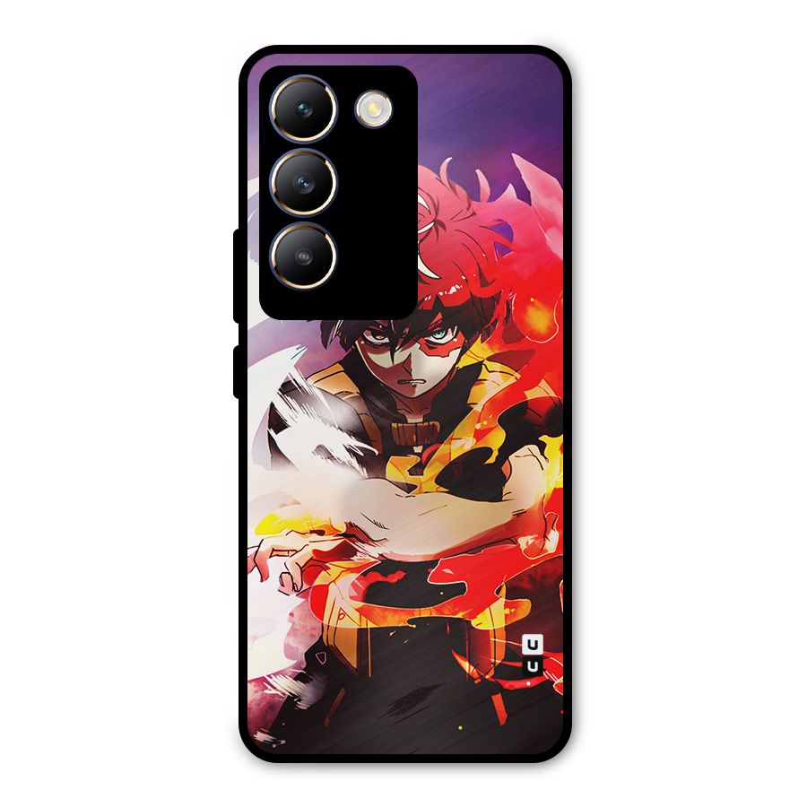 Todoroki Colors Metal Back Case for Vivo Y200e