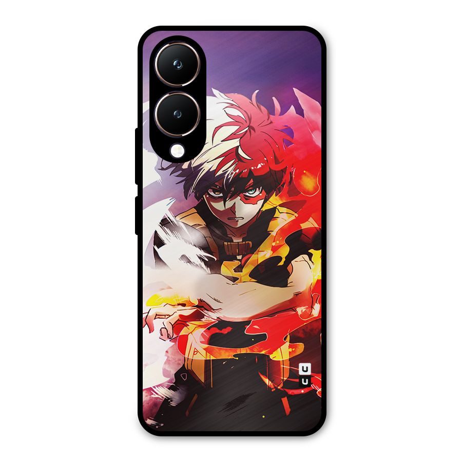 Todoroki Colors Metal Back Case for Vivo Y28