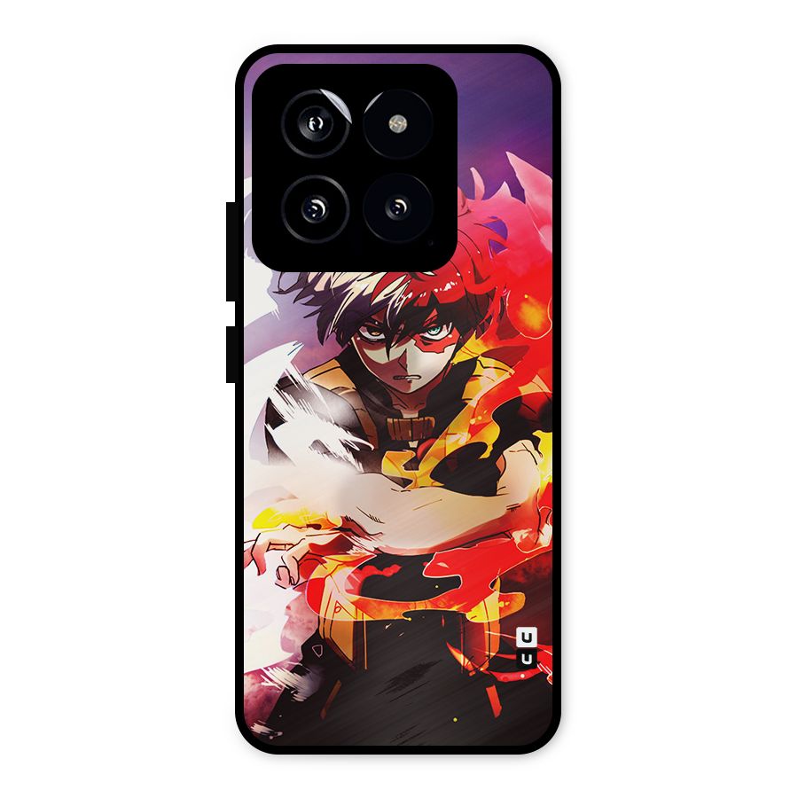 Todoroki Colors Metal Back Case for Xiaomi 14