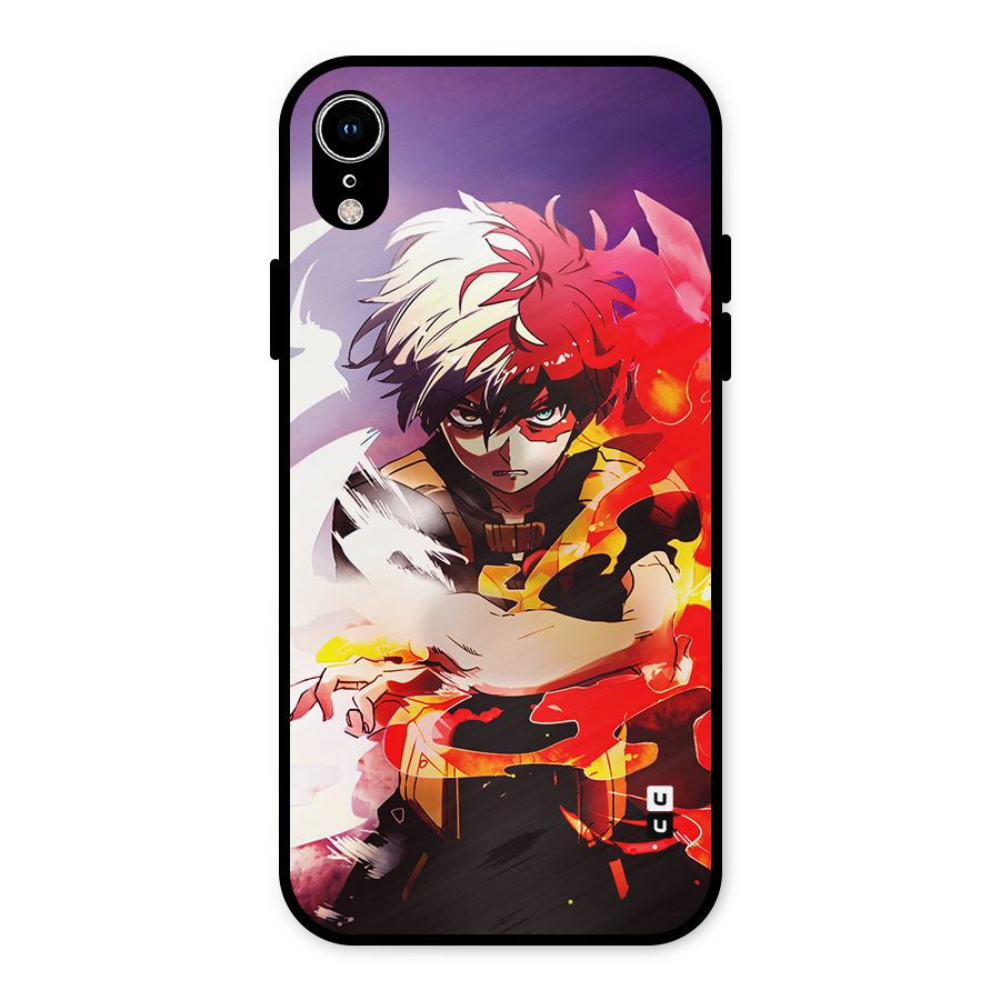 Todoroki Colors Metal Back Case for iPhone XR