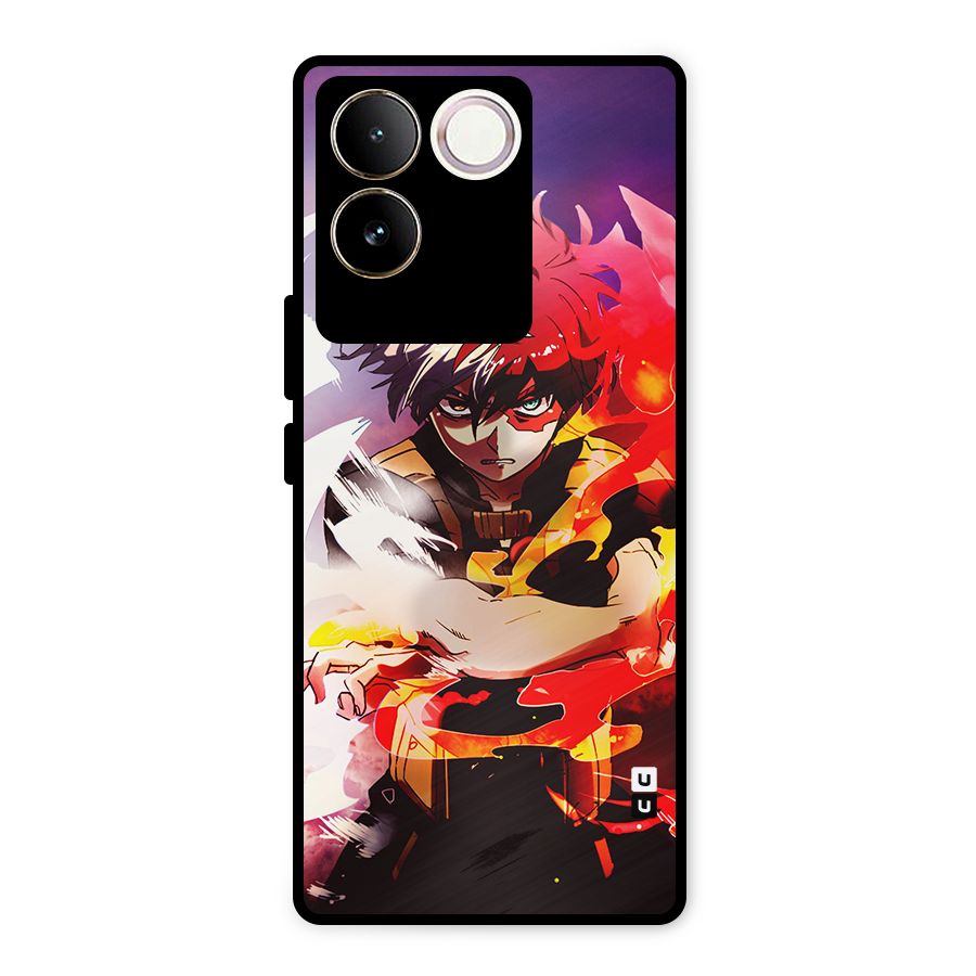 Todoroki Colors Metal Back Case for iQOO Z7 Pro