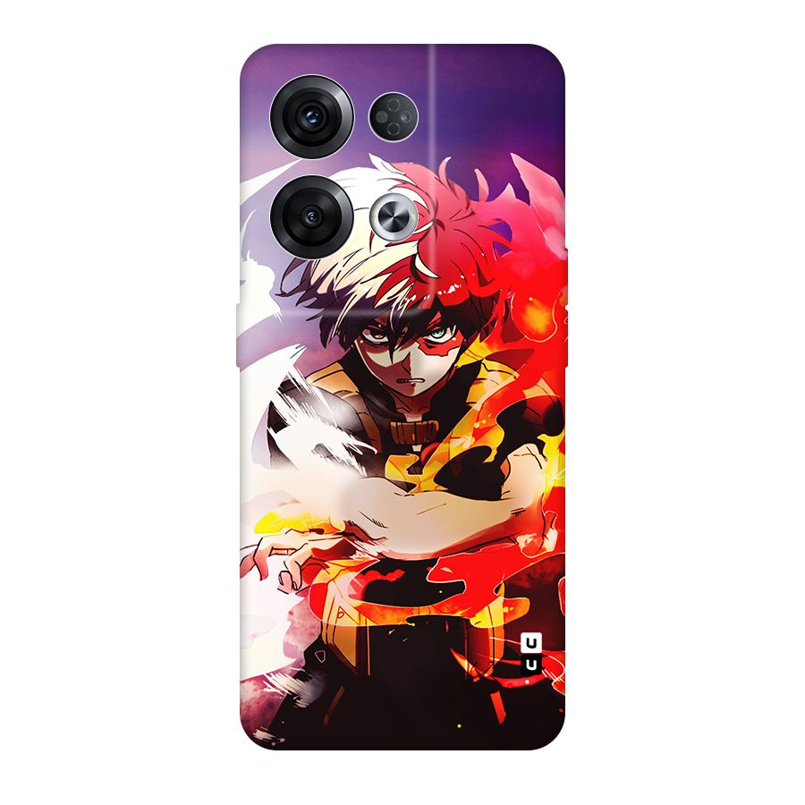 Todoroki Colors Original Polycarbonate Back Case for Oppo Reno8 Pro 5G