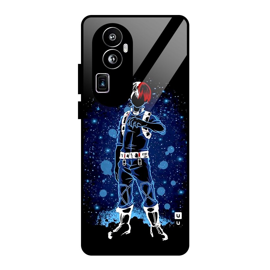 Todoroki Stance Glass Back Case for Oppo Reno10 Pro Plus
