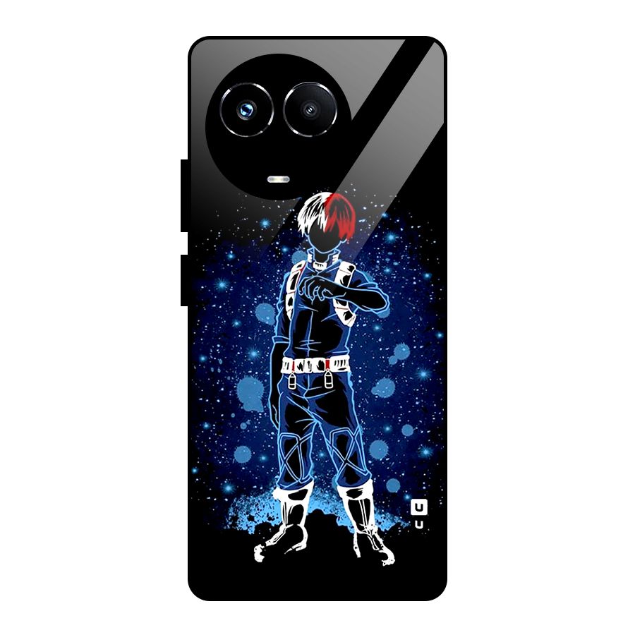 Todoroki Stance Glass Back Case for Realme 11X