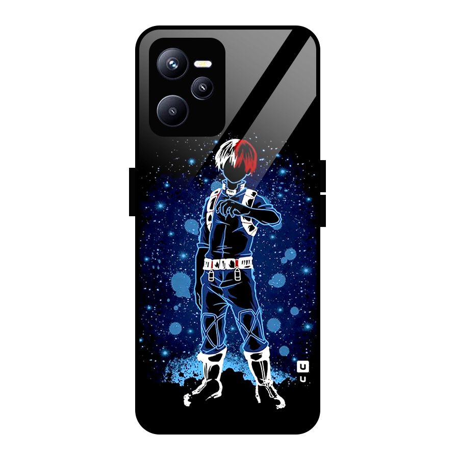 Todoroki Stance Glass Back Case for Realme C35