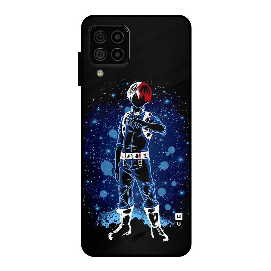 Todoroki Stance Metal Back Case for Galaxy A22 4G