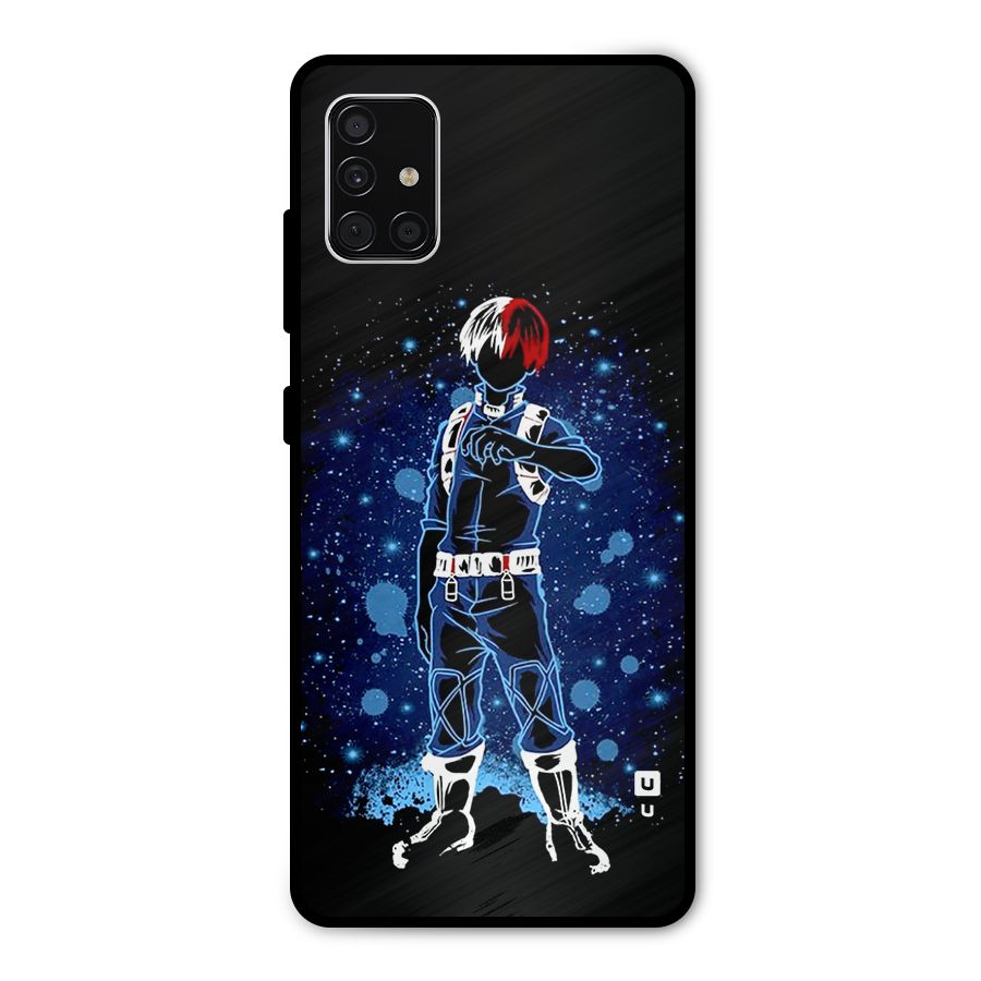 Todoroki Stance Metal Back Case for Galaxy A51