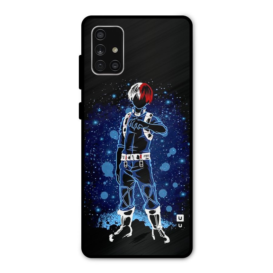 Todoroki Stance Metal Back Case for Galaxy A71