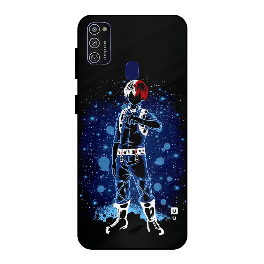 Todoroki Stance Metal Back Case for Galaxy M30s