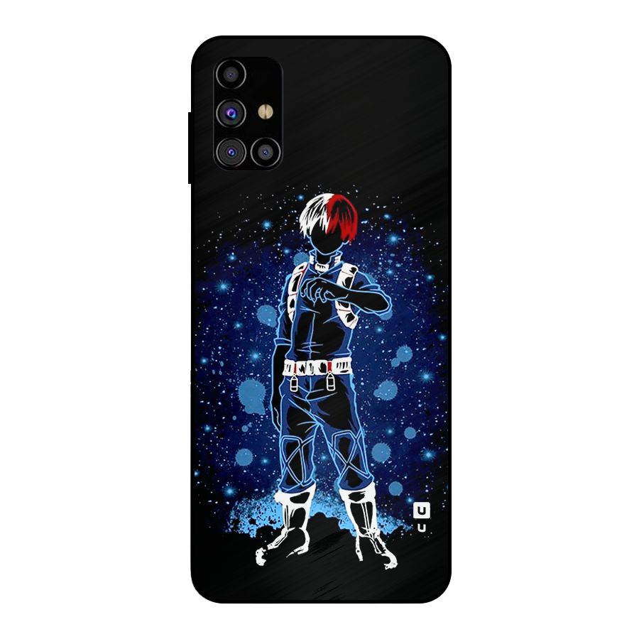 Todoroki Stance Metal Back Case for Galaxy M31s