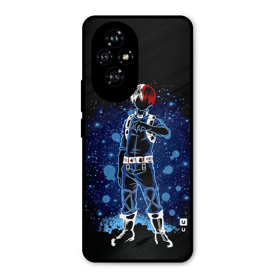 Todoroki Stance Metal Back Case for Honor 200