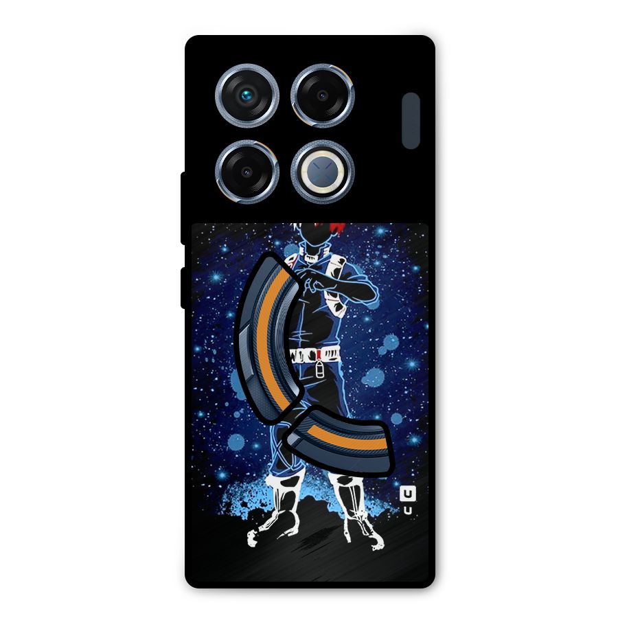 Todoroki Stance Metal Back Case for Infinix GT 20 Pro