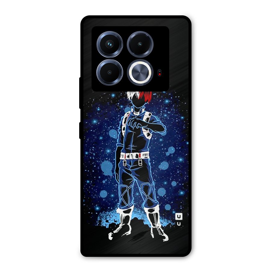 Todoroki Stance Metal Back Case for Infinix Note 40 5G