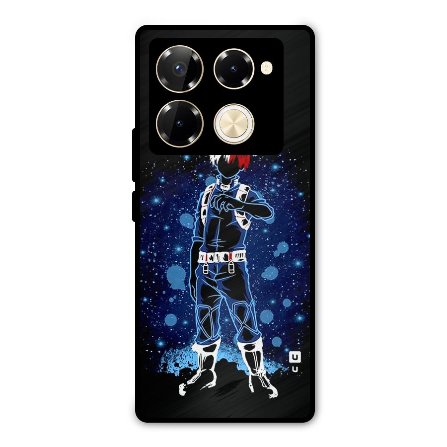 Todoroki Stance Metal Back Case for Infinix Note 40 Pro Plus