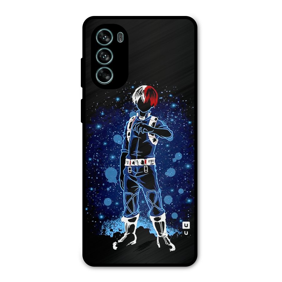 Todoroki Stance Metal Back Case for Moto G62