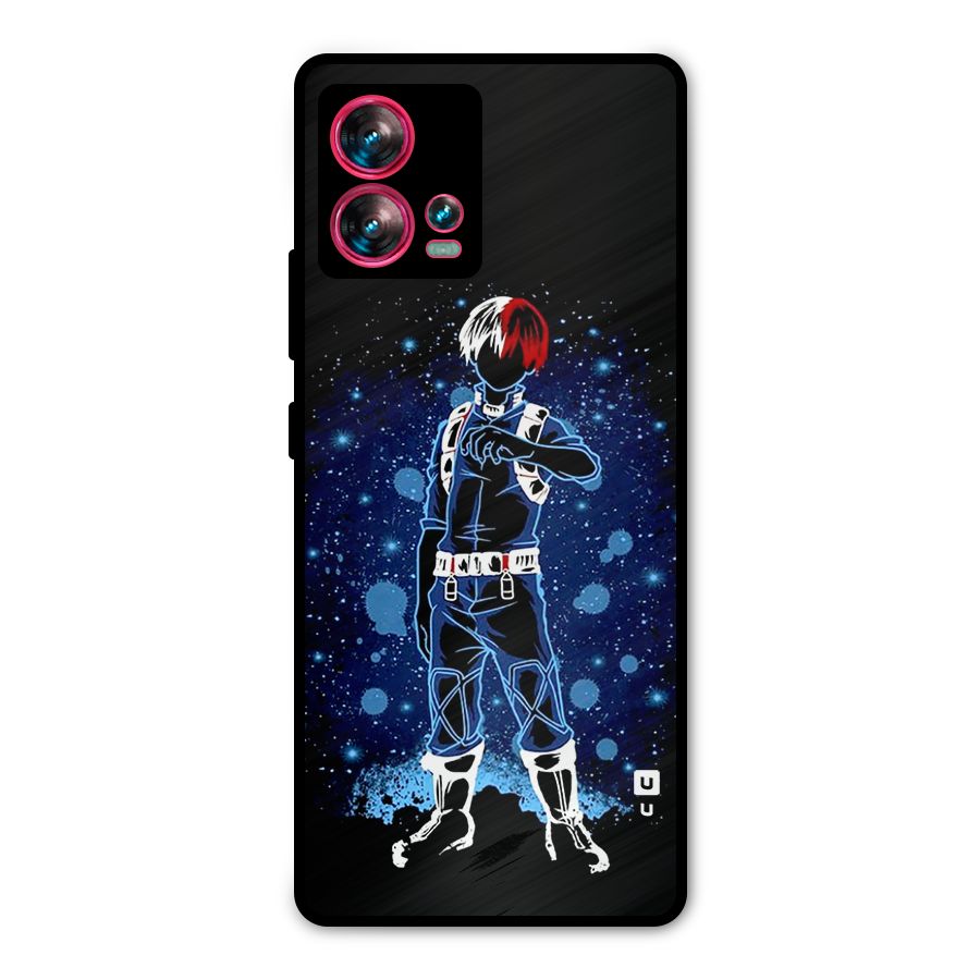 Todoroki Stance Metal Back Case for Motorola Edge 30 Fusion