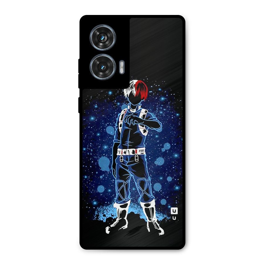 Todoroki Stance Metal Back Case for Motorola Edge 50 Fusion