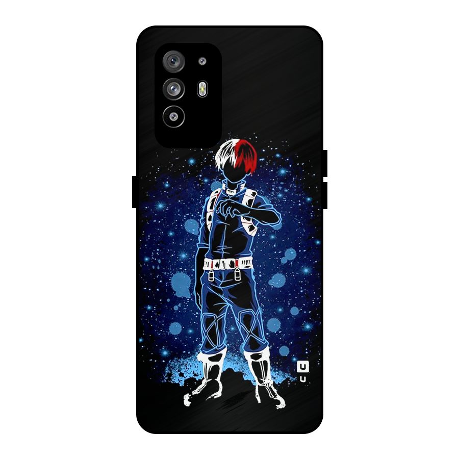 Todoroki Stance Metal Back Case for Oppo F19 Pro Plus 5G