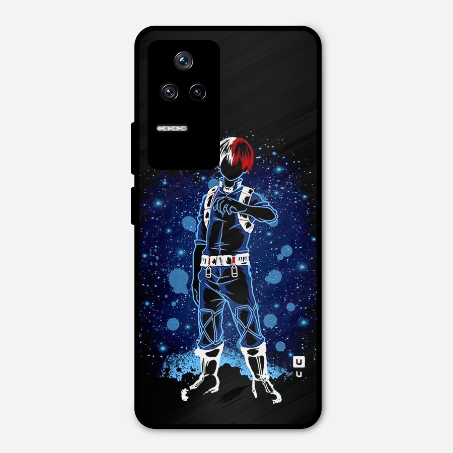 Todoroki Stance Metal Back Case for Poco F4 5G