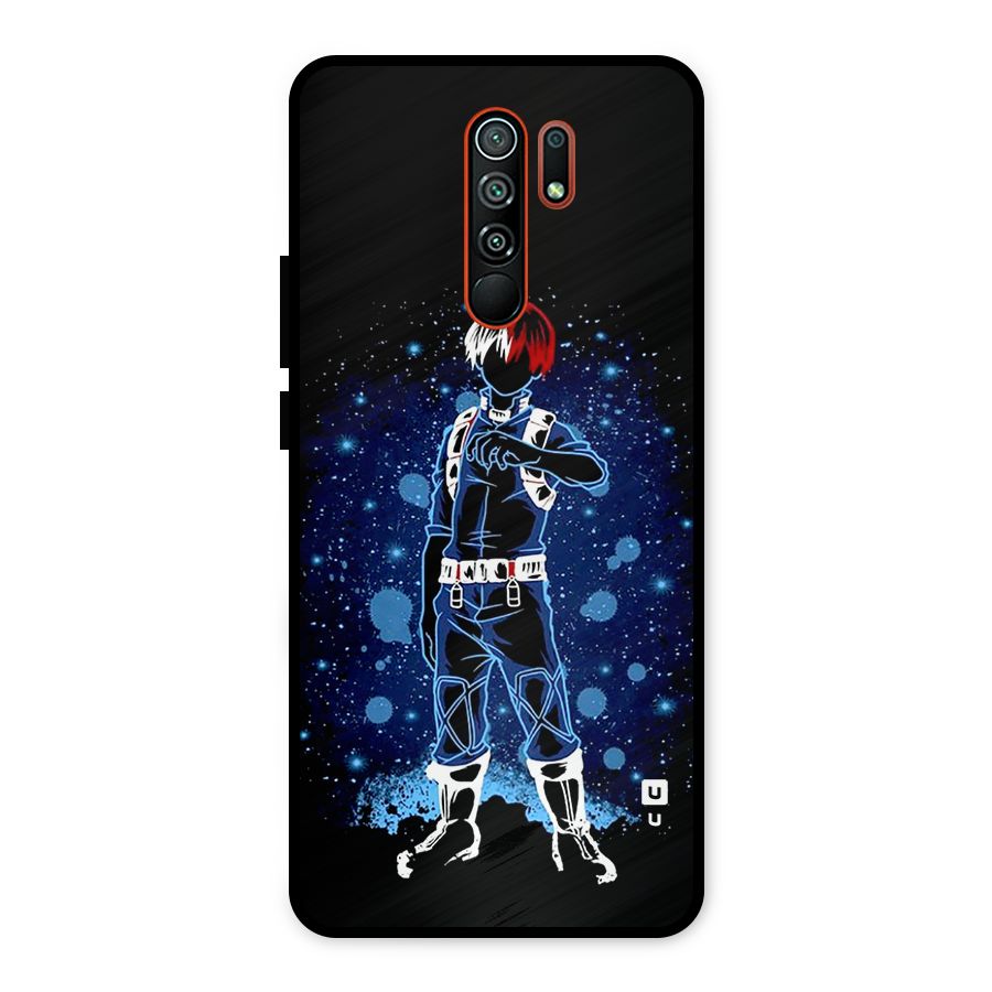 Todoroki Stance Metal Back Case for Redmi 9 Prime
