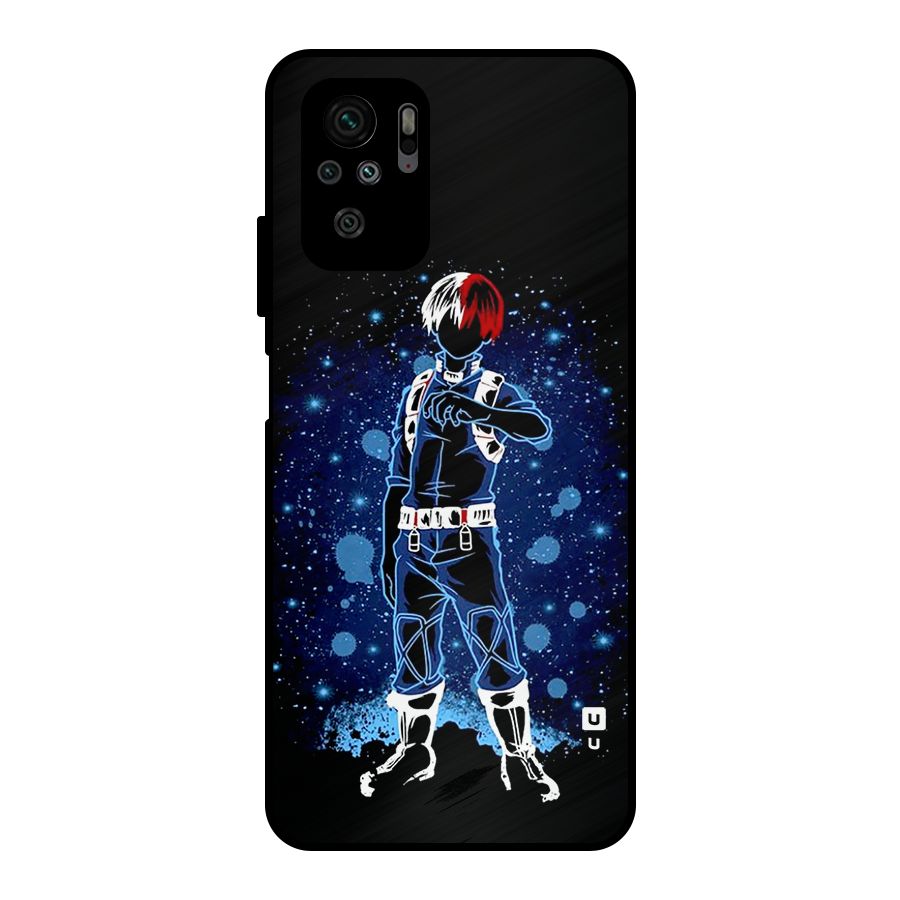 Todoroki Stance Metal Back Case for Redmi Note 10S