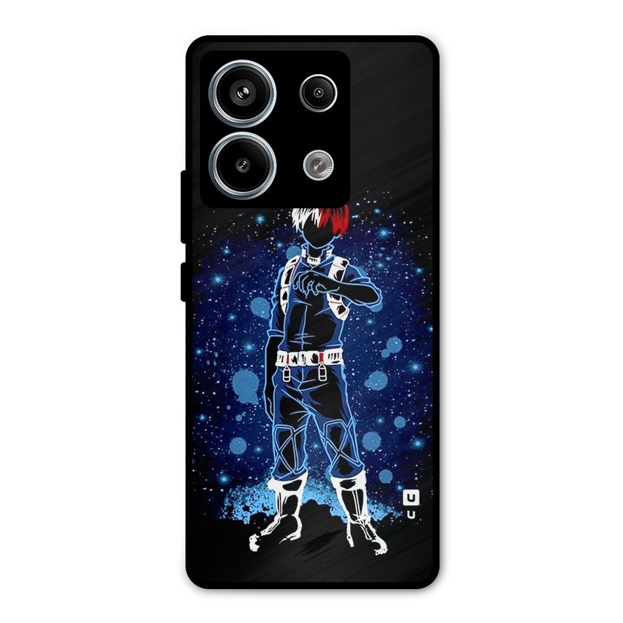 Todoroki Stance Metal Back Case for Redmi Note 13 Pro 5G