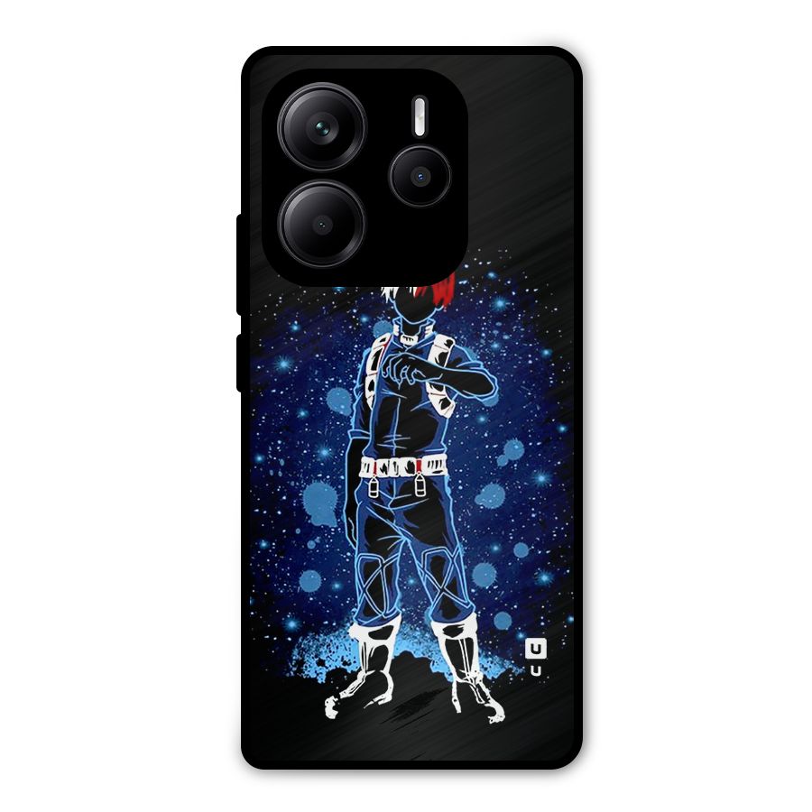 Todoroki Stance Metal Back Case for Redmi Note 14 5G