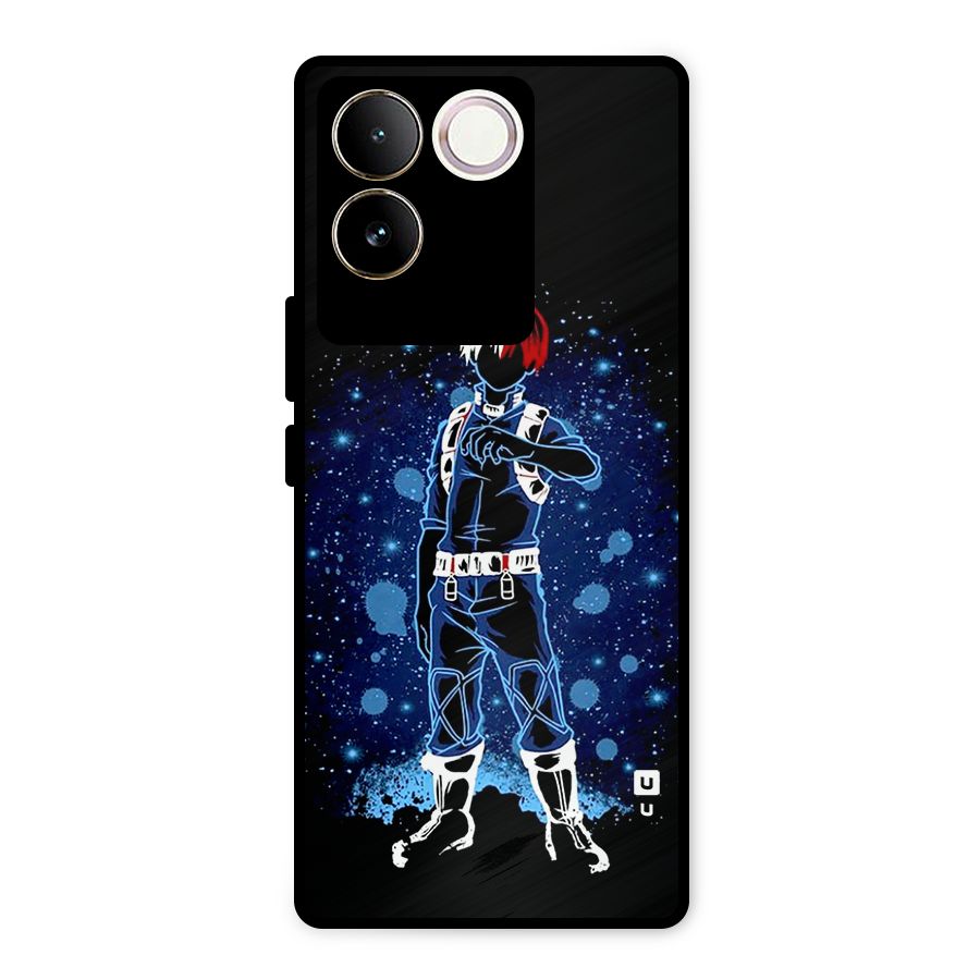 Todoroki Stance Metal Back Case for Vivo T2 Pro