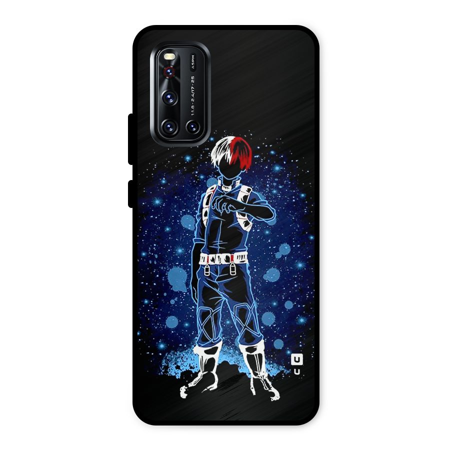 Todoroki Stance Metal Back Case for Vivo V19