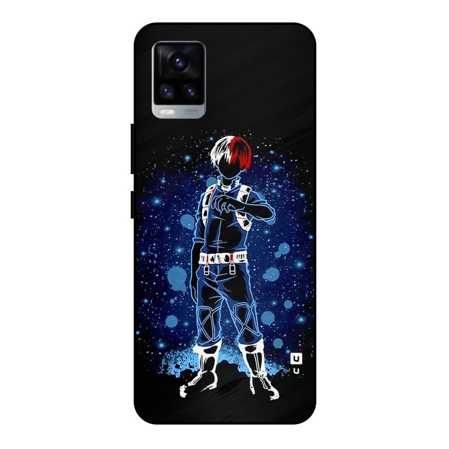Todoroki Stance Metal Back Case for Vivo V20 2021