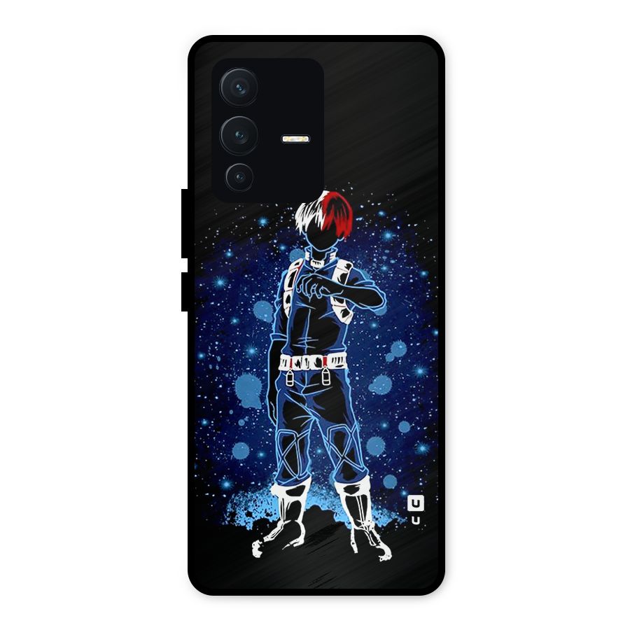 Todoroki Stance Metal Back Case for Vivo V23 5G