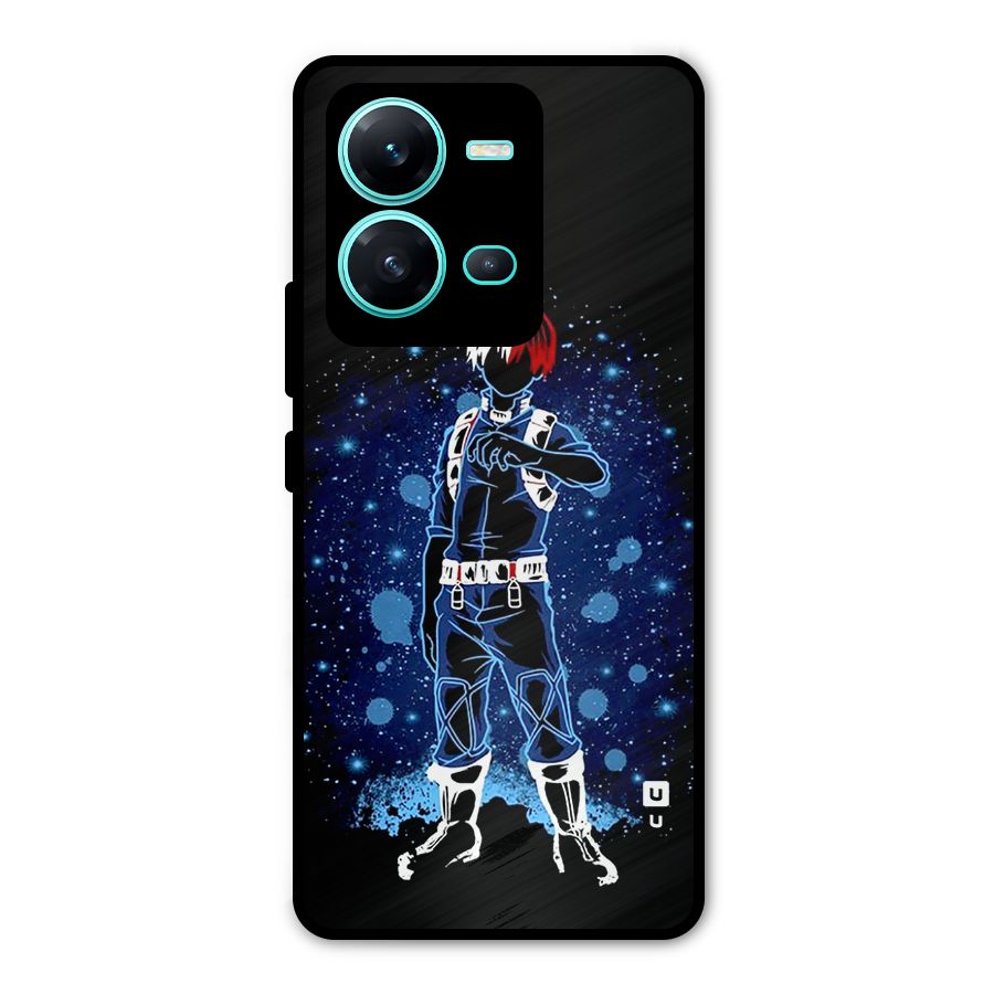 Todoroki Stance Metal Back Case for Vivo V25