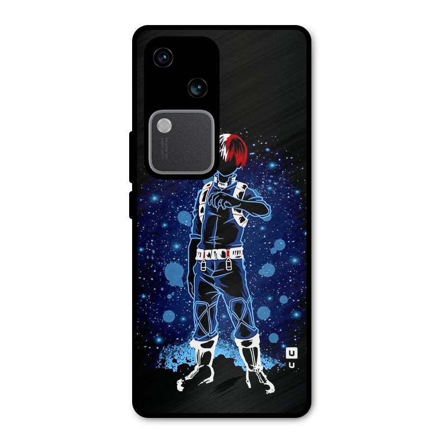 Todoroki Stance Metal Back Case for Vivo V30 Pro